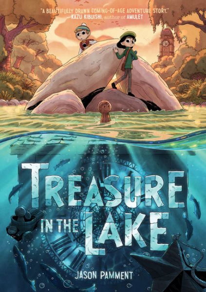 Cover art for Treasure in the lake / Jason Pamment.