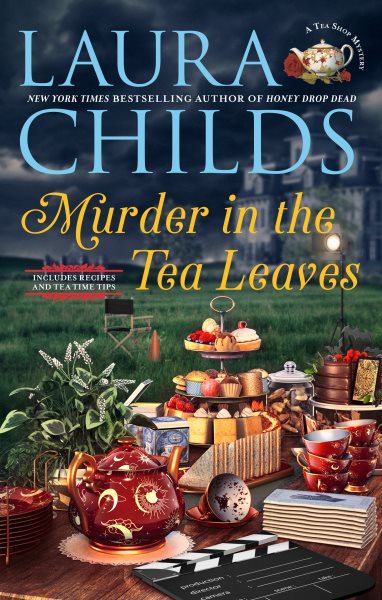 Cover art for Murder in the tea leaves / Laura Childs.