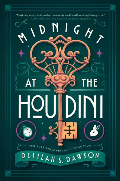 Cover art for Midnight at the Houdini / Delilah S. Dawson.