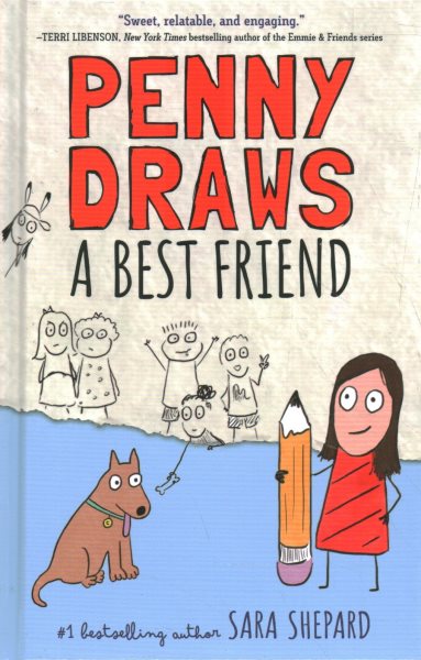 Cover art for Penny draws a best friend / Sara Shepard.