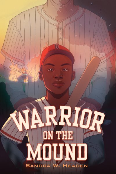 Cover art for Warrior on the mound / Sandra W. Headen.