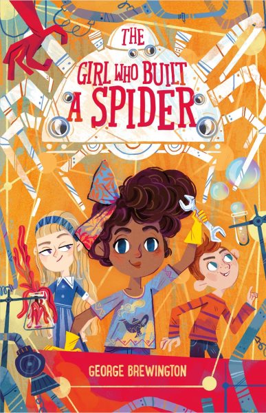 Cover art for The girl who built a spider / George Brewington.
