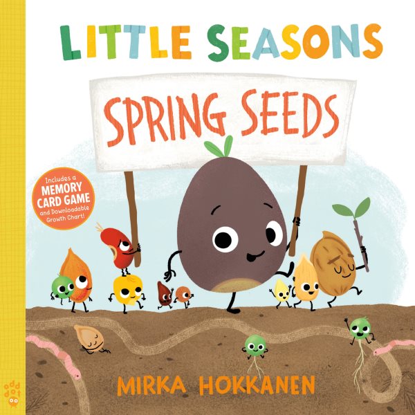 Cover art for Spring seeds / Mikra Hokkanen.