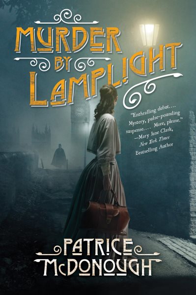 Cover art for Murder by lamplight / Patrice McDonough.