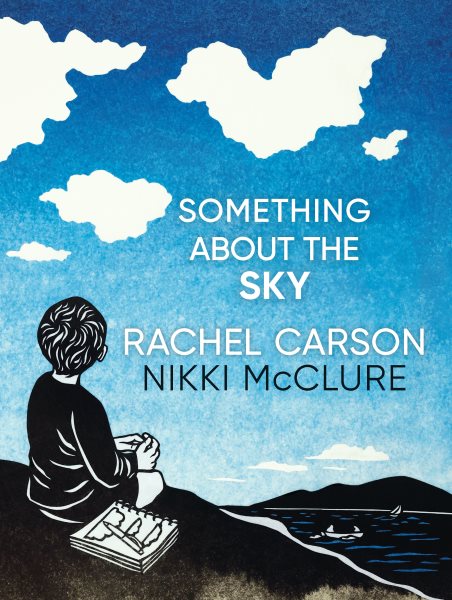 Cover art for Something about the sky / Rachel Carson   [illustrations by] Nikki McClure.