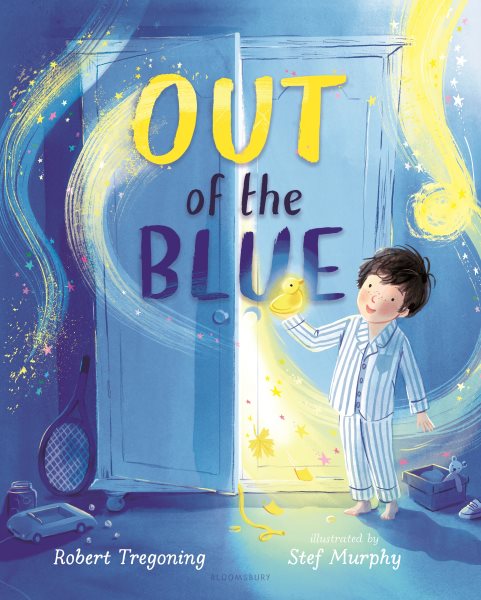 Cover art for Out of the blue / by Robert Tregoning   illustrated by Stef Murphy.