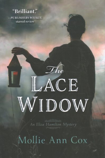 Cover art for The lace widow / Mollie Ann Cox.