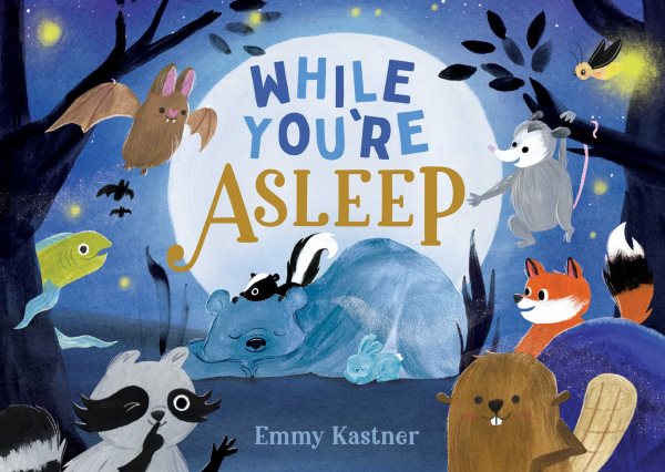 Cover art for While you're asleep / Emmy Kastner.