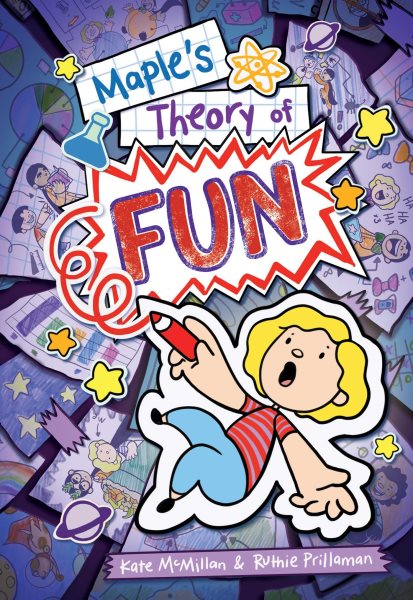 Cover art for Maple's theory of fun / by Kate McMillan and Ruthie Prillaman.