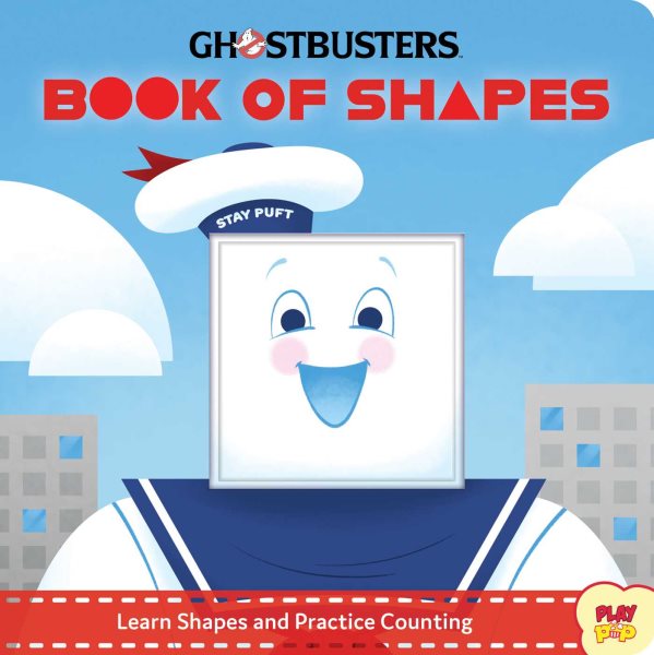 Cover art for Ghostbusters. Book of shapes [BOARD BOOK] / illustrated by Jeff Harvey.