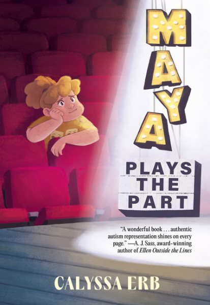Cover art for Maya plays the part / Calyssa Erb.