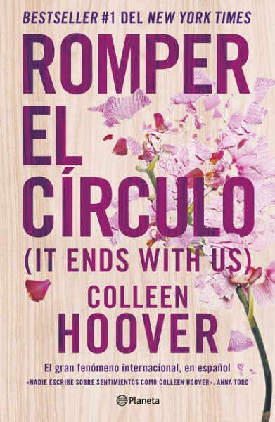 Cover art for Romper el círculo / Colleen Hoover   traducción de Lara Agnelli.