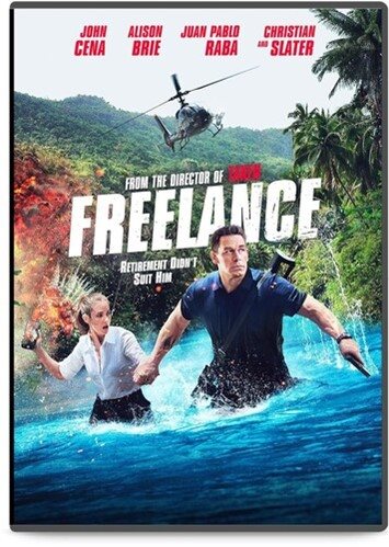 Cover art for Freelance [DVD videorecording] / Relativity Media and AGC Studios present   an Endurance Media production   in association with Sentient Entertainment   produced by Jacob Lentz