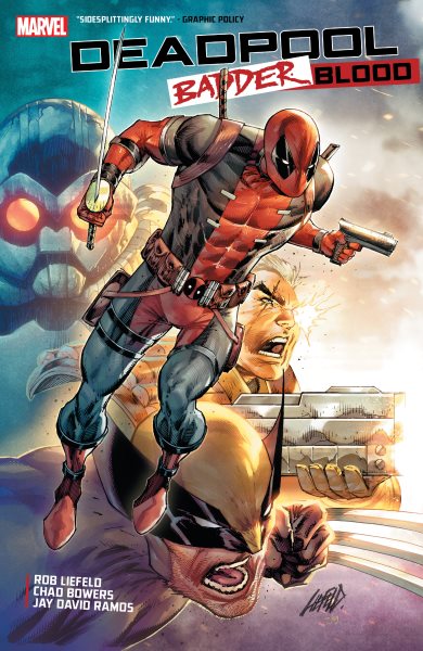 Cover art for Deadpool. Badder blood / story