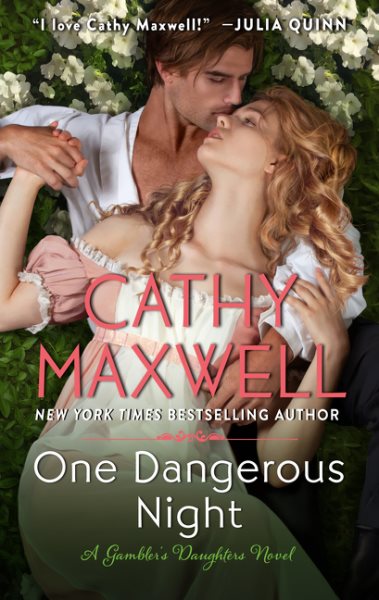 Cover art for One dangerous night / Cathy Maxwell.