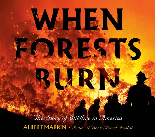 Cover art for When forests burn : the story of wildfires in America / Albert Marrin.