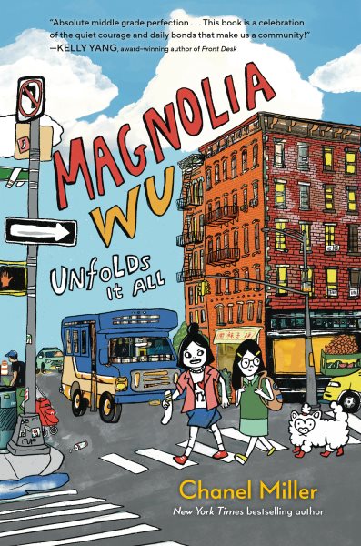 Cover art for Magnolia Wu unfolds it all / Chanel Miller.