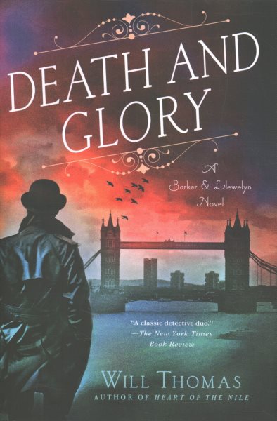 Cover art for Death and glory / Will Thomas.