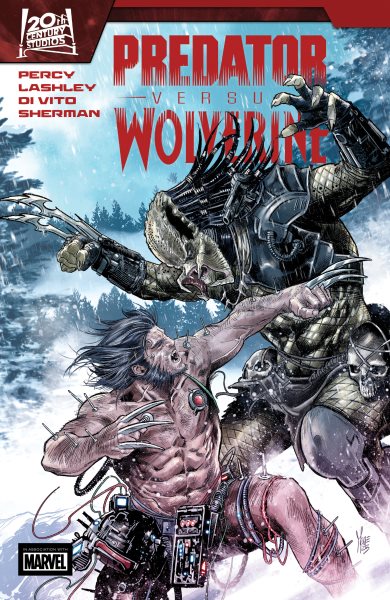 Cover art for Predator versus Wolverine / writer