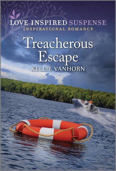 Cover art for Treacherous escape / Kellie VanHorn.