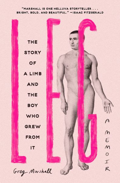 Cover art for Leg : the story of a limb and the boy who grew from it : a memoir / Greg Marshall.