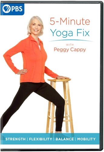 Cover art for 5-minute yoga fix [DVD videorecording].