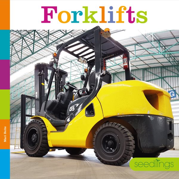 Cover art for Forklifts / Mari Bolte.