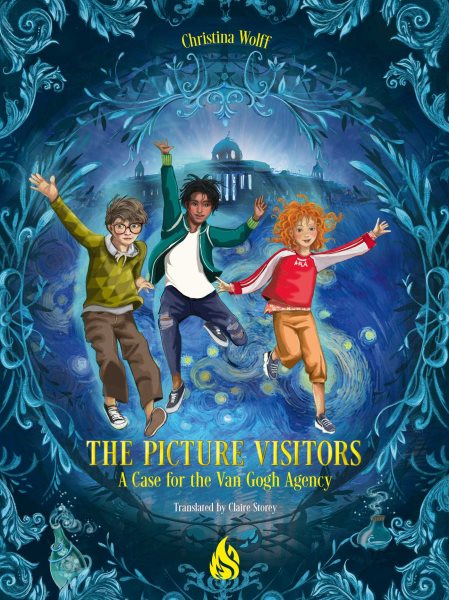 Cover art for The picture visitors : a case for the Van Gogh agency / by Christina Wolff   translated from the German by Claire Storey.