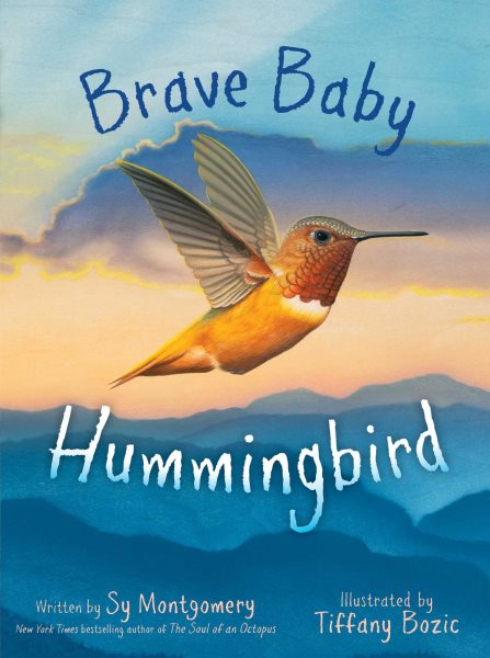Cover art for Brave baby hummingbird / written by Sy Montgomery   illustrated by Tiffany Bozic.