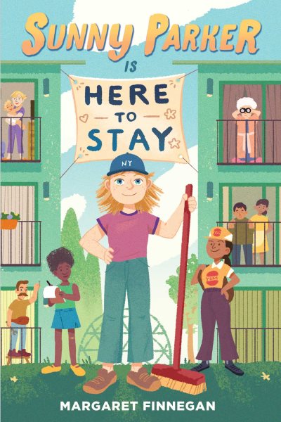 Cover art for Sunny Parker is here to stay / Margaret Finnegan.