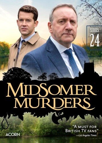 Cover art for Midsomer murders. Series 24 [DVD videorecording] / directed by Roberto Bangura
