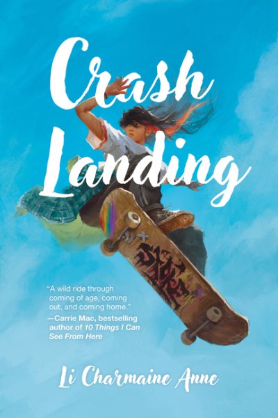 Cover art for Crash landing / Li Charmaine Anne.