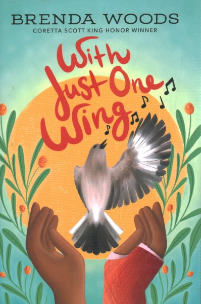 Cover art for With just one wing / Brenda Woods.
