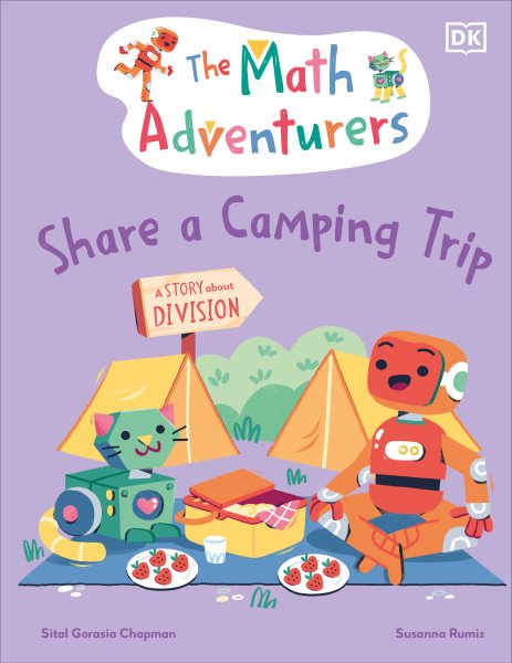 Cover art for The math adventurers share a camping trip / author