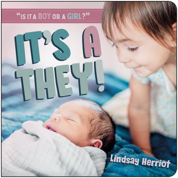 Cover art for It's a they! [BOARD BOOK] / Lindsay Herriot.