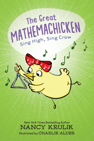 Cover art for The great mathemachicken. Sing high