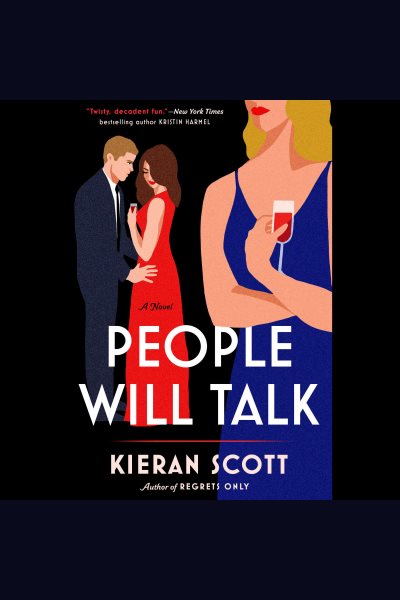 Cover art for People will talk [electronic resource] / Kieran Scott.