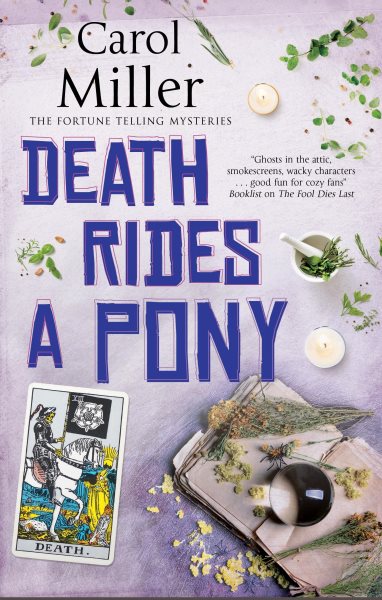 Cover art for Death rides a pony / Carol Miller.