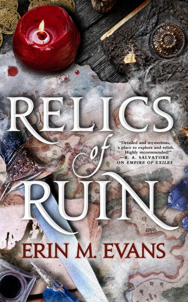 Cover art for Relics of ruin / Erin M. Evans.