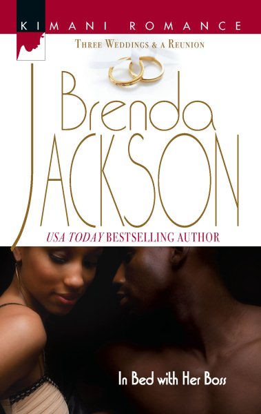 Cover art for In bed with her boss / Brenda Jackson.