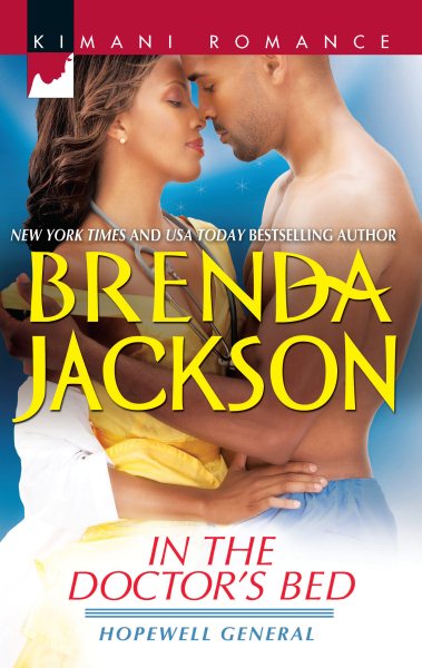 Cover art for In the doctor's bed / Brenda Jackson.