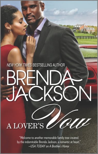 Cover art for A lover's vow / Brenda Jackson.