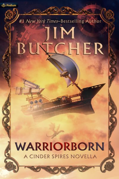 Cover art for Warriorborn / Jim Butcher.