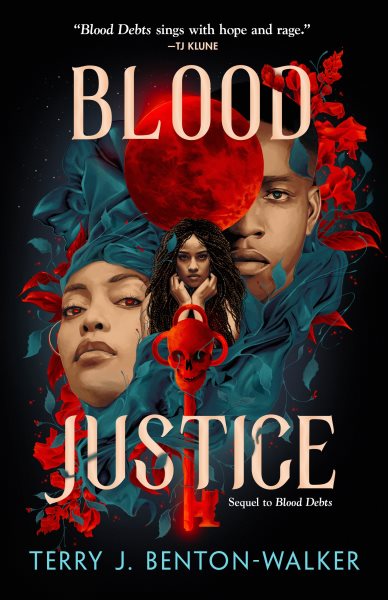 Cover art for Blood justice / Terry J. Benton-Walker.