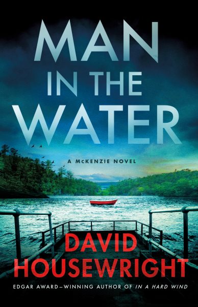 Cover art for Man in the water / David Housewright.