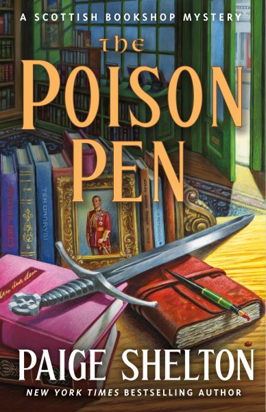 Cover art for The poison pen / Paige Shelton.