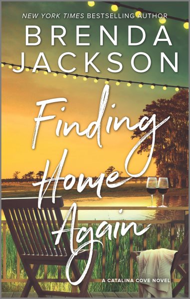 Cover art for Finding home again / Brenda Jackson.