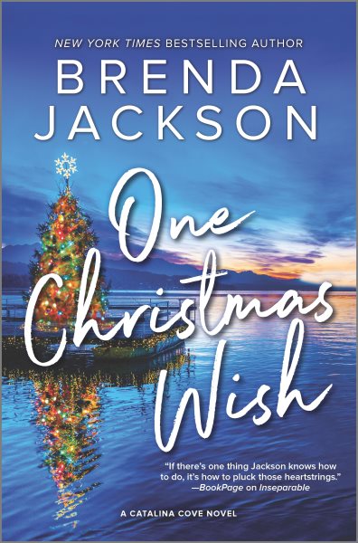 Cover art for One Christmas wish / Brenda Jackson.