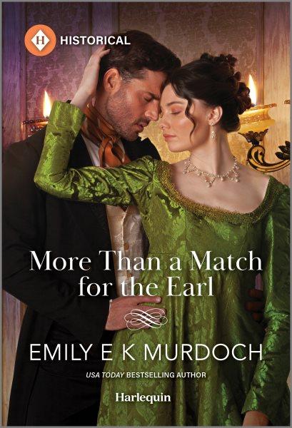 Cover art for More than a match for the earl / Emily E K Murdoch.