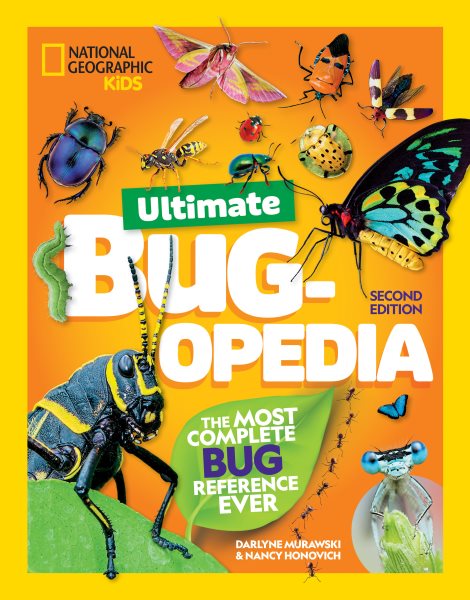 Cover art for Ultimate bug-opedia : the most complete bug reference ever / Darlyne Murawski & Nancy Honovich.